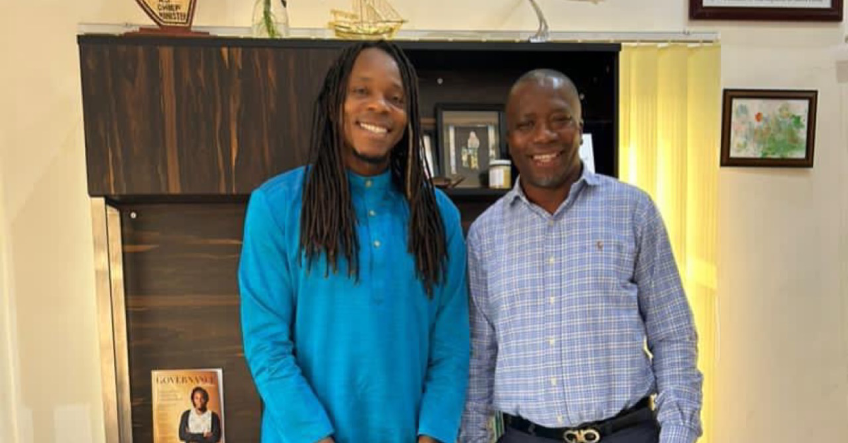 Youth Affairs Minister Bangura Engages Chief Minister Sengeh on Youth Empowerment