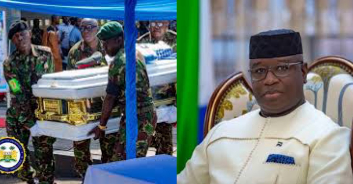 Sierra Leone Government Provides One Hundred Million Leones to Families of Fallen Service Men