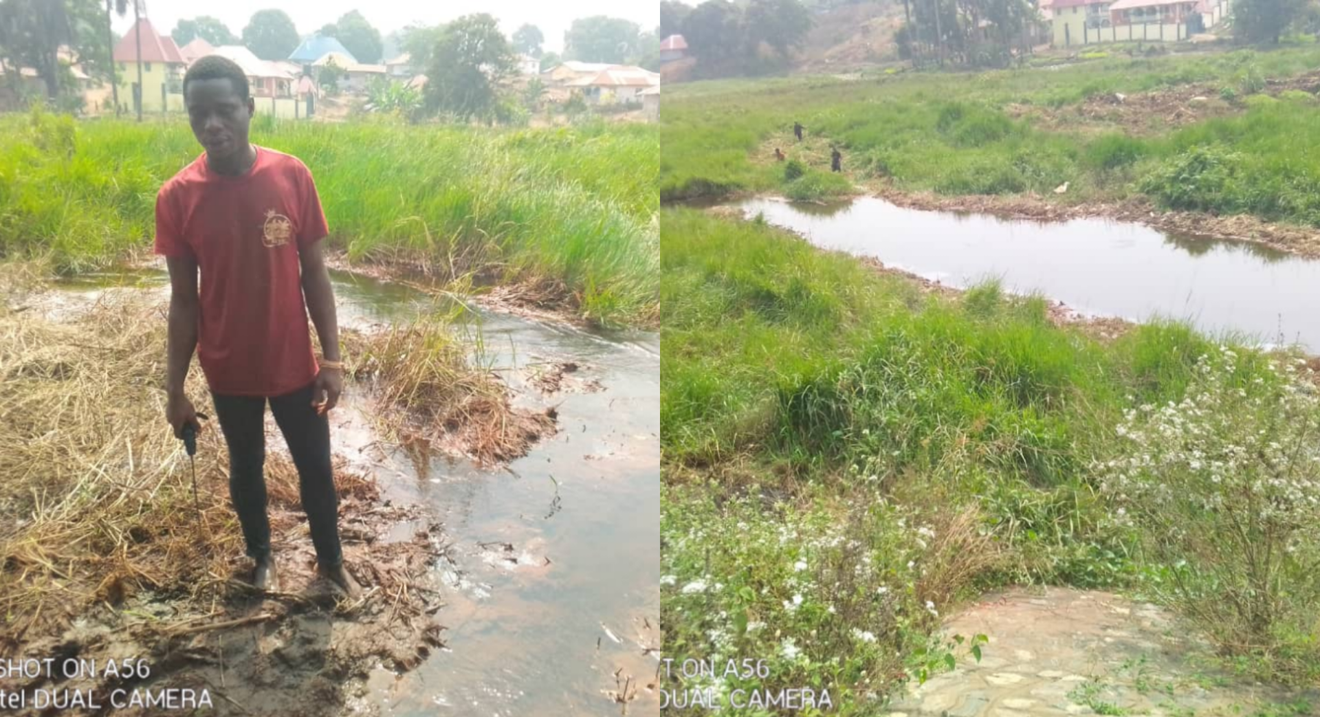 Port Loko Youths Undertake Drainage Construction Venture For Farming Activity