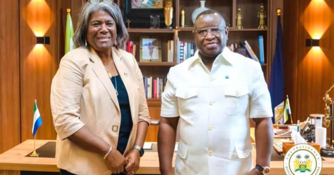 President Bio Holds Diplomatic Meeting With U.S. Ambassador to UN