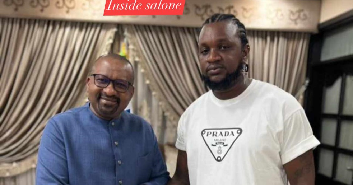 Boss LA Meets With Vice President Juldeh Jalloh