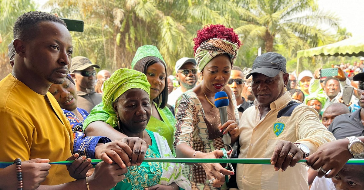 First Lady Fatima Bio Commissions First Maternity Health Center in Malleh Village