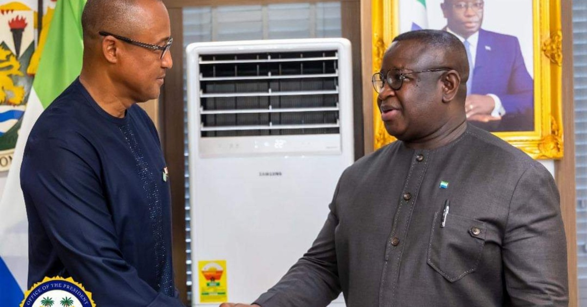 Sierra Leone’s Ambassador to Qatar Bids Farewell to President Bio