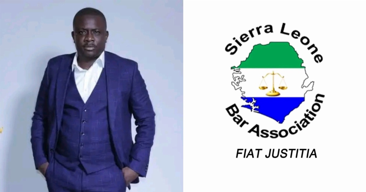 Promoting Justice And Responsible Journalism: Sierra Leone Bar Association Awards Amb. Anthony Navo