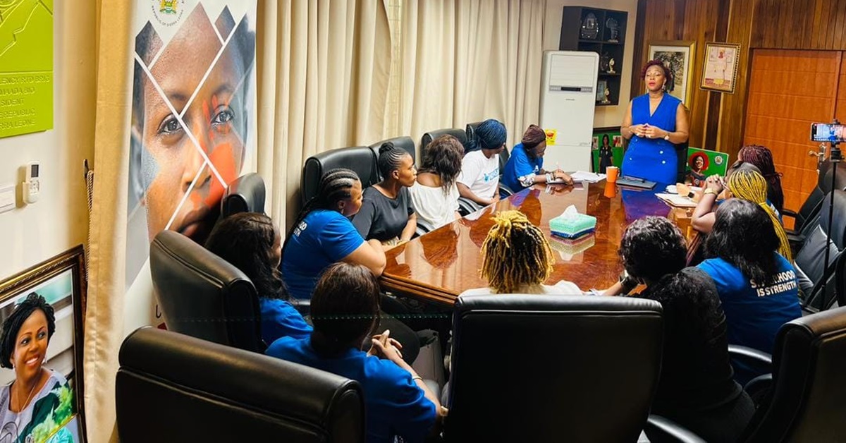 First Lady Fatima Bio Boosts Women in the Media with 80 Million Leones Donation