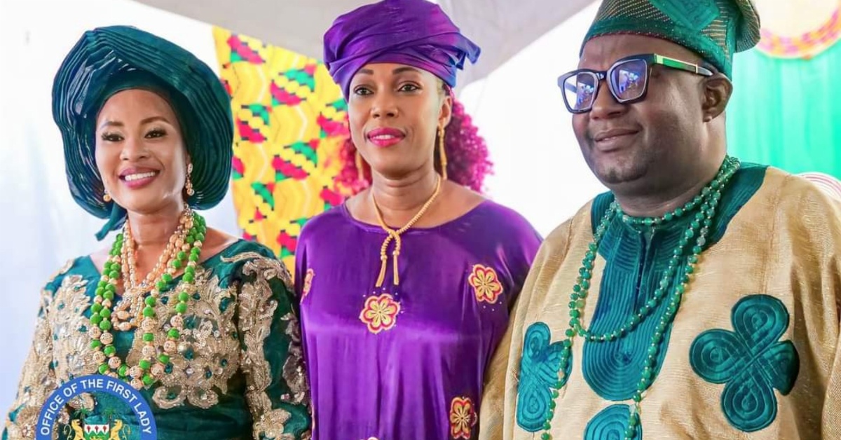First Lady Fatima Bio Attends Wedding Ceremony of Hon. Minister Gbessay Jusu Jaka Ngobeh