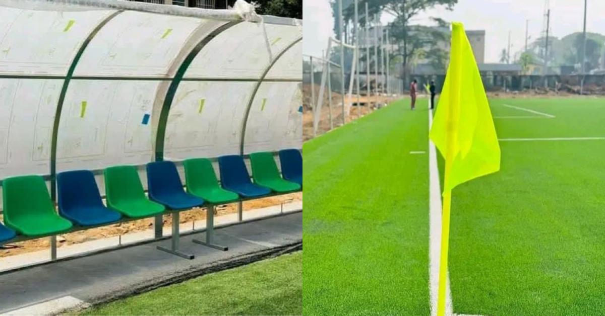 Sierra Leone Football Academy Unveils State of The Art Artificial Turf Pitch in Freetown