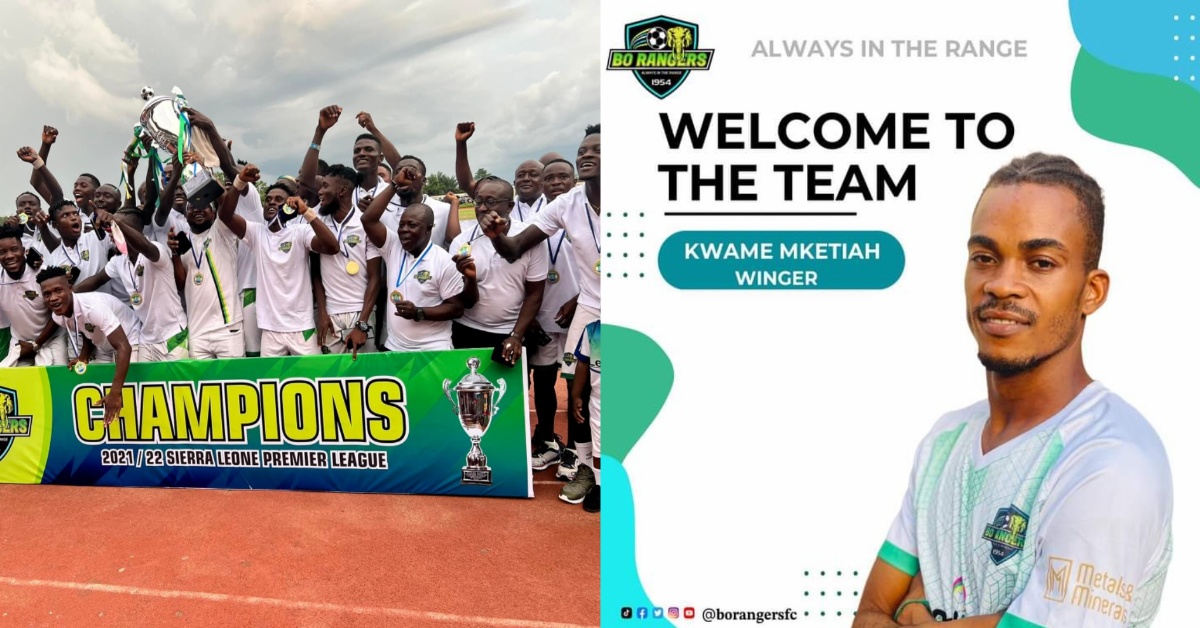 Bo Rangers Secures the Signing of FC Kallon’s Winger, Kwame Mketiah