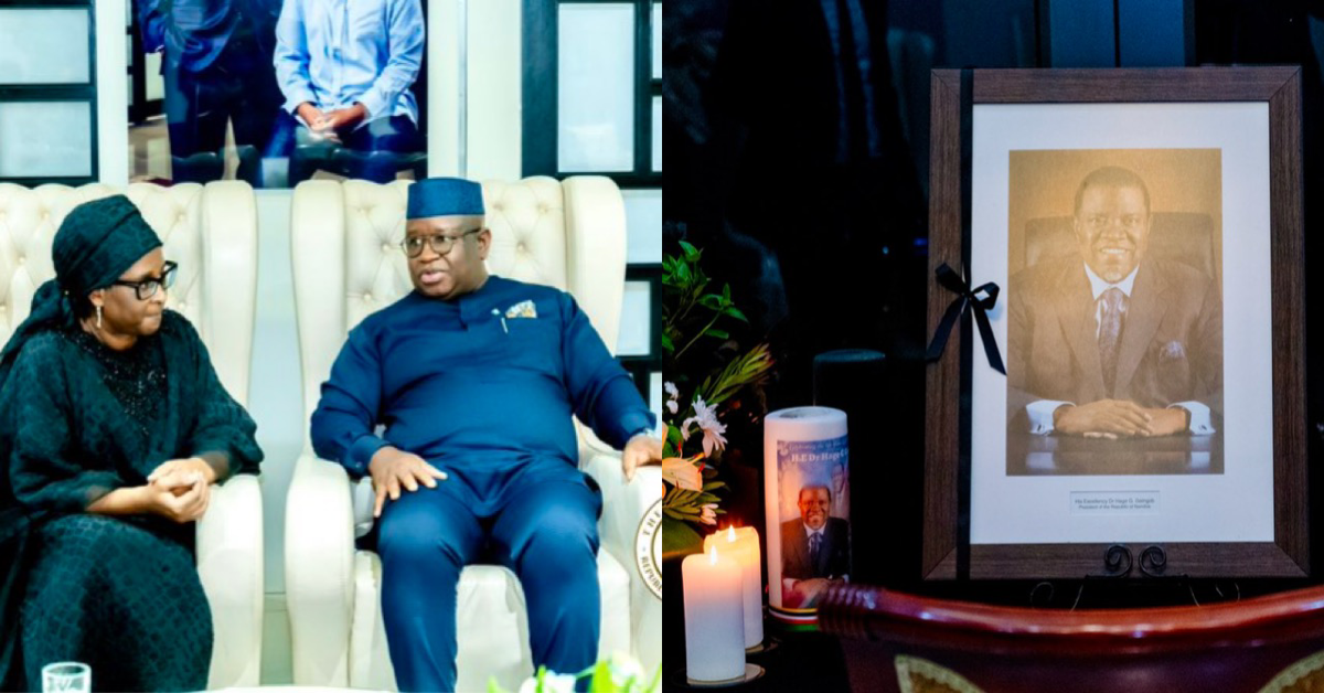 President Bio Pays Tribute at Late President Hage Geingob’s State Funeral in Namibia