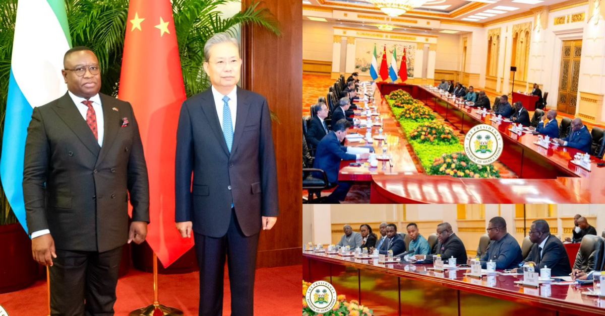 President Bio Commences State Visit to China With Productive Meeting With Premier Li Qiang