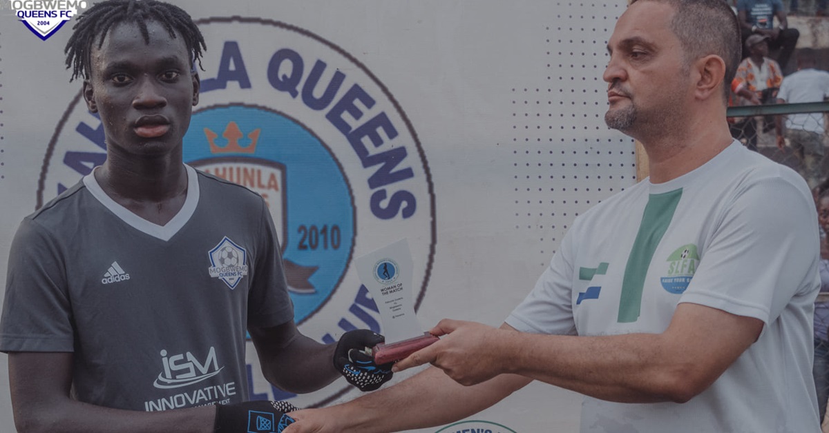 Mogbwemo Queens Striker Nets Four Goals in Dominant Win Against Kahula Queens