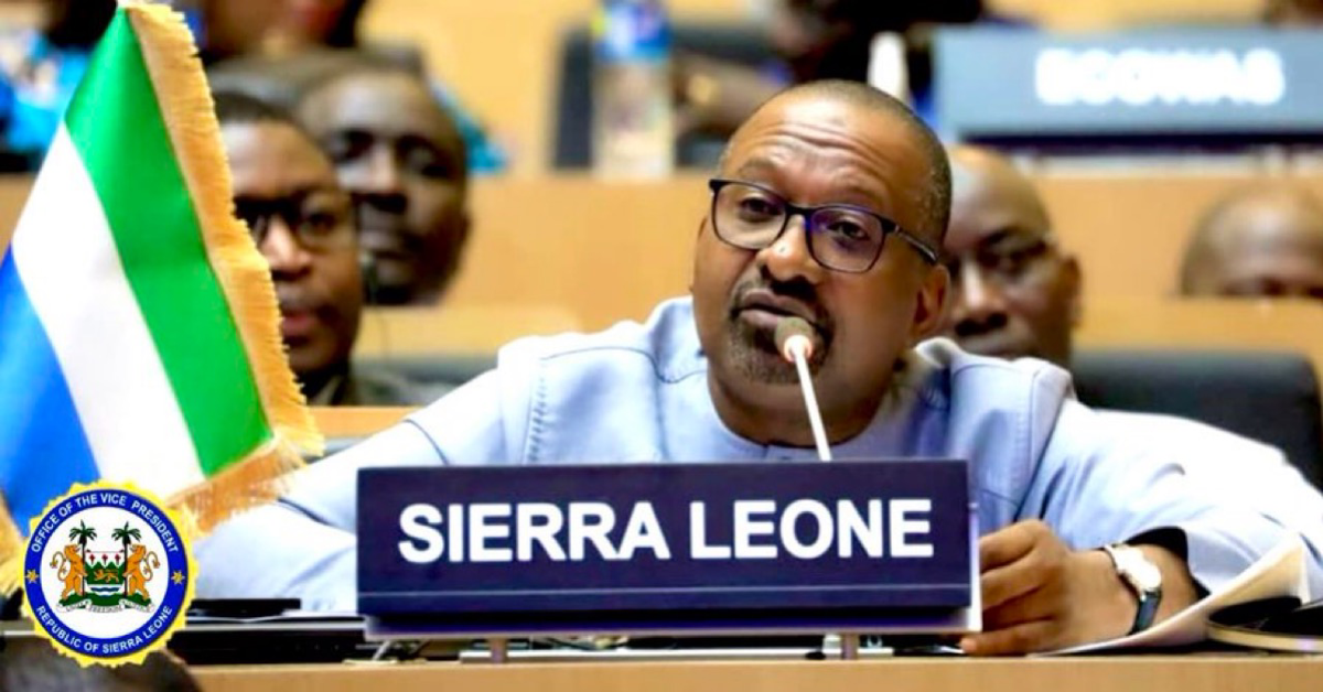 VP Juldeh Jalloh Champions African Union Summit with Key Reports