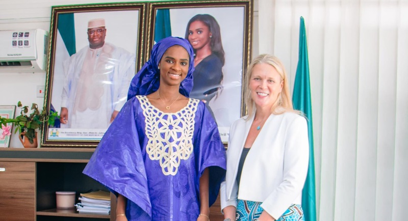 UK High Commissioner Discusses Aviation Growth in Sierra Leone With SLCAA Director General