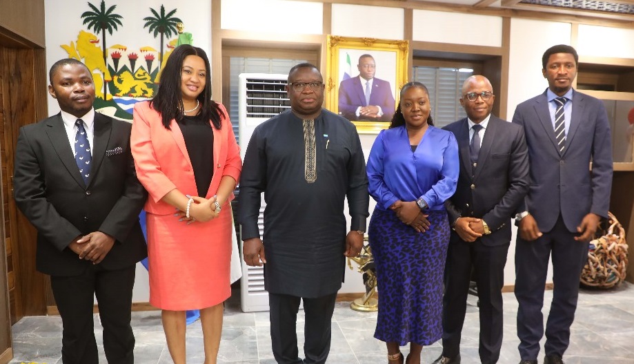 President Bio Meets Outgoing Sierra Leone Bar Association Executives