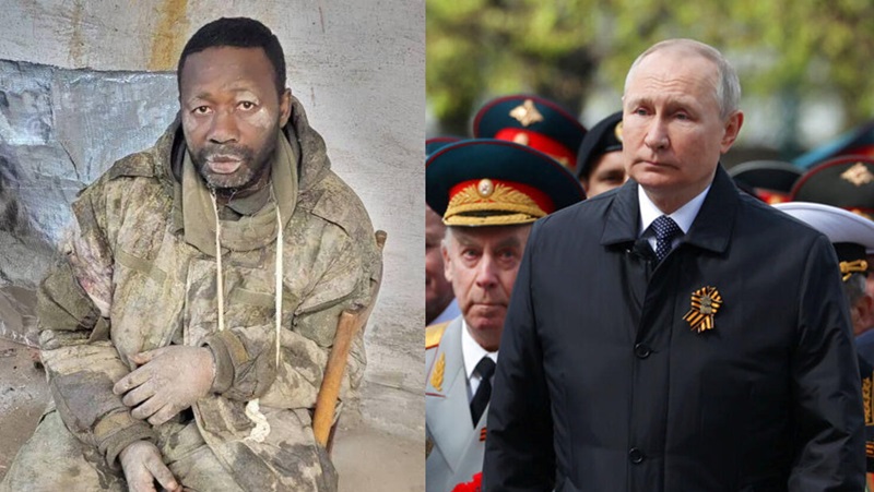 Sierra Leonean Mercenary Captured in Ukraine While Fighting For Russia