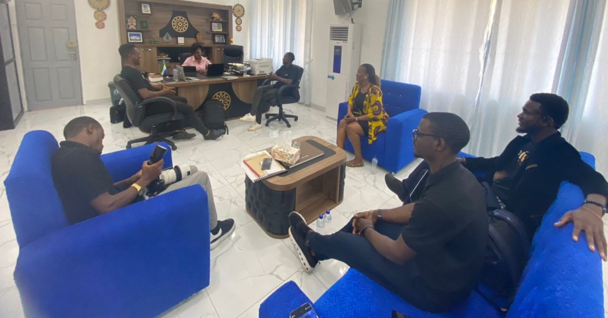 Tourism for all campaign : Spark Media Pays Courtesy Call to the Minister of Tourism and Cultural Affairs