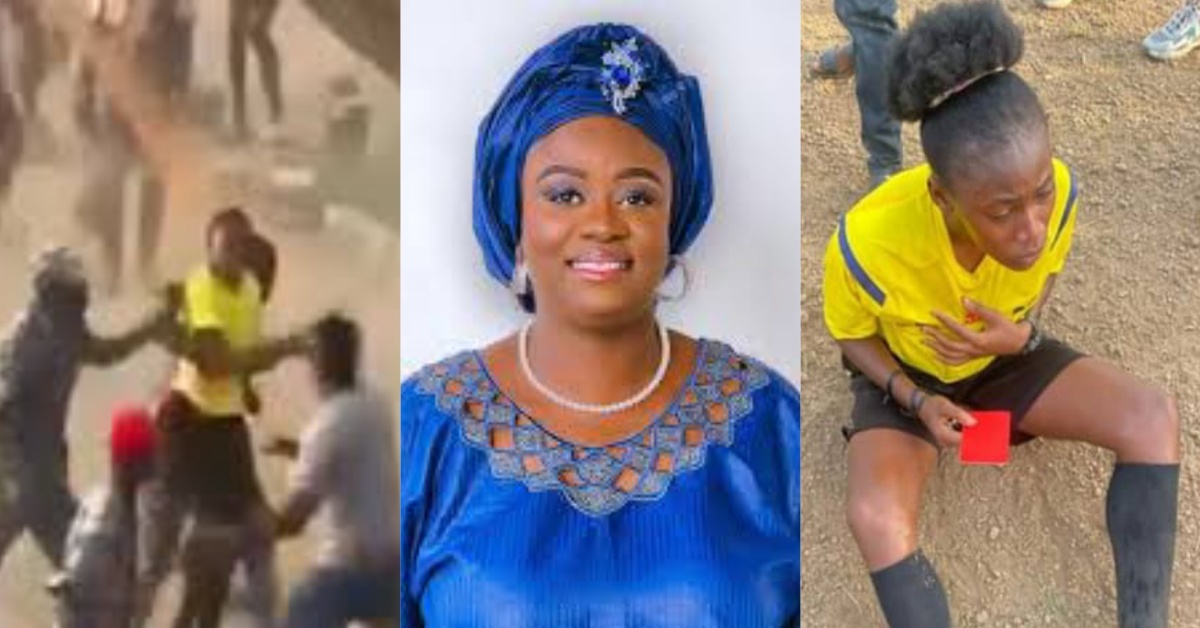 Sylvia Blyden Condemn Attacks on Female Referees