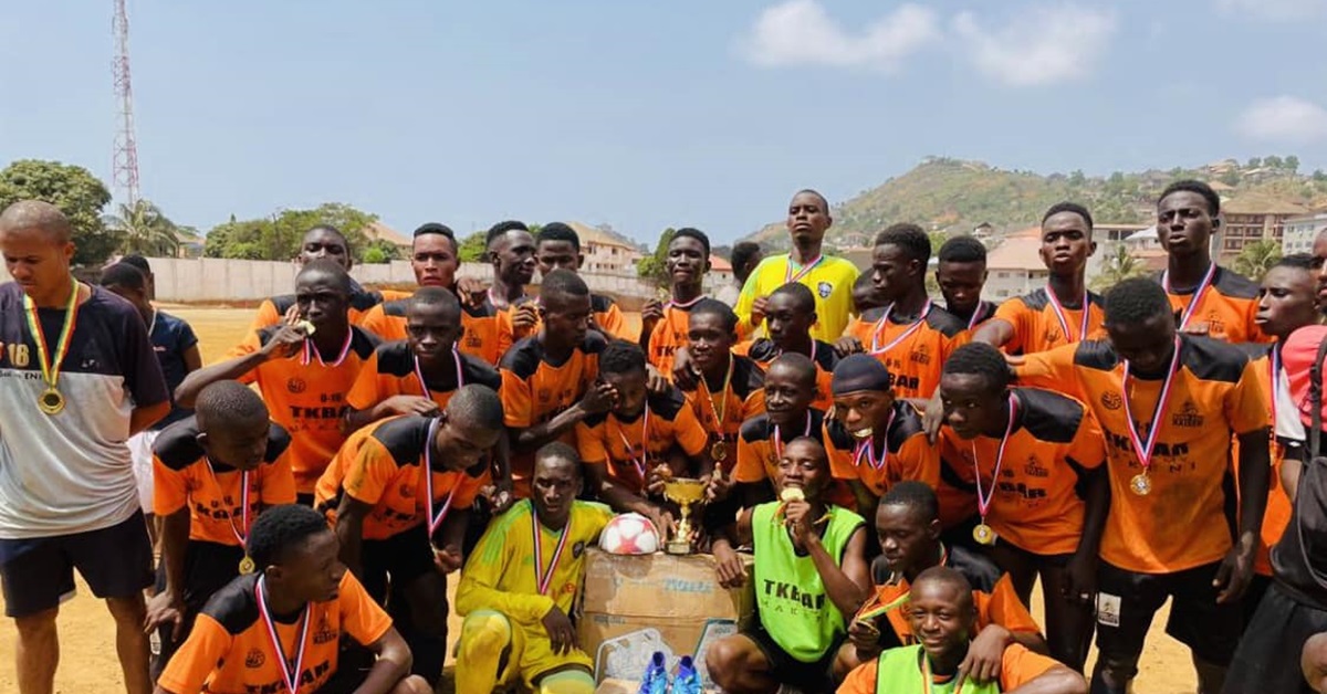 Makeni’s TK Born And Raised Wins Mohamed Kallon U15 Tournament