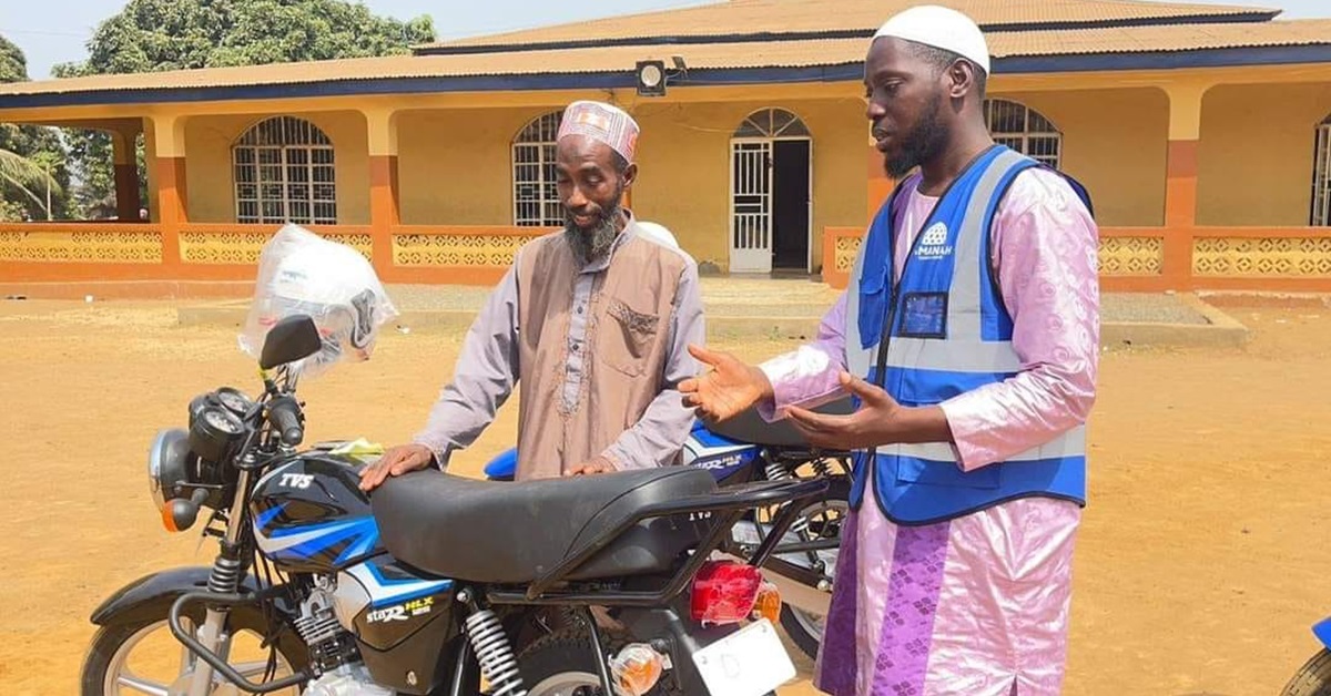 UK-Based Charity Organization Boosts Sierra Leonean Imams With 34 Motorbikes