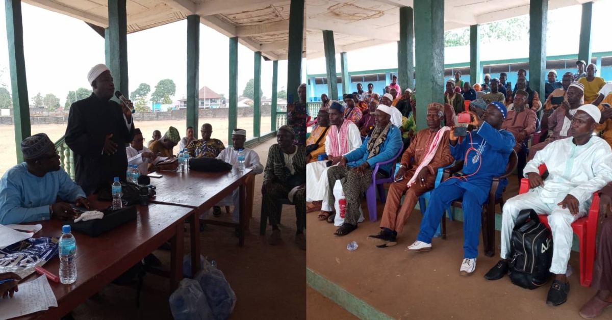 United Council of Imams Engages Sierra Leone Muslims, Sensitizes on Capacity Building And Unity