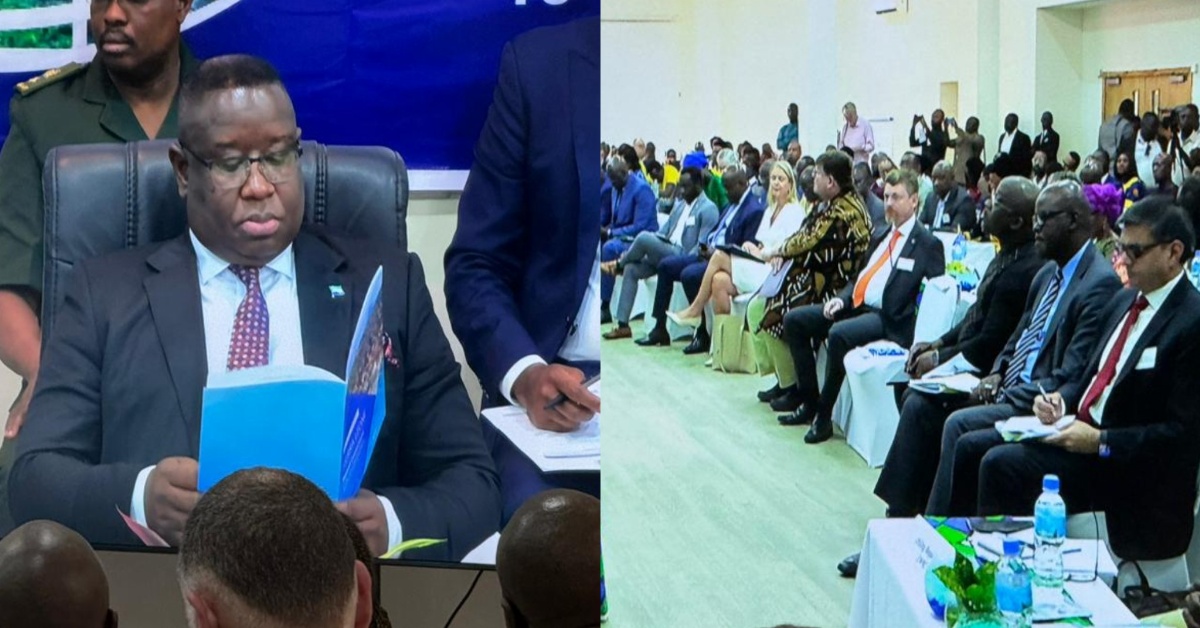 President Bio Addresses Energy Sector Roundtable Conference, Says His Government Prioritizes Energy Availability and Accessibility