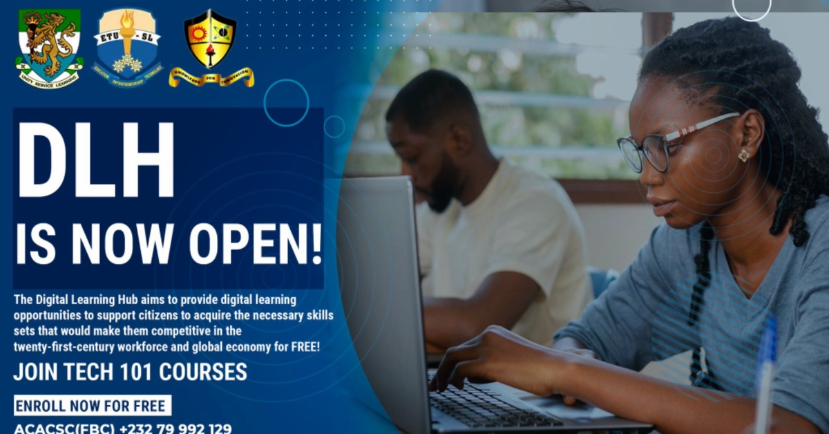 DSTI And UNICEF Open Digital Learning Hubs Across Sierra Leone