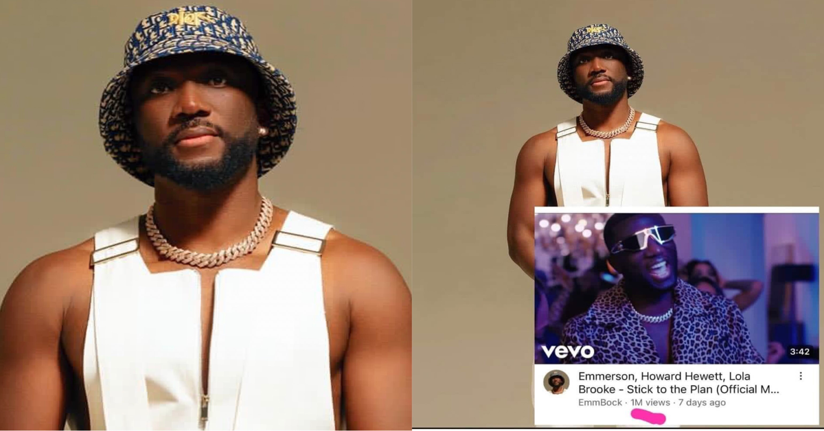 Emmerson’s New Music ‘Stick to The Plan’ Hits 1 Million Views in 7 Days