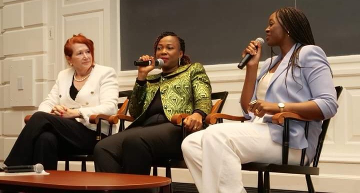 First Lady Fatima Bio Advocates For Girls’ Education to Harvard Students