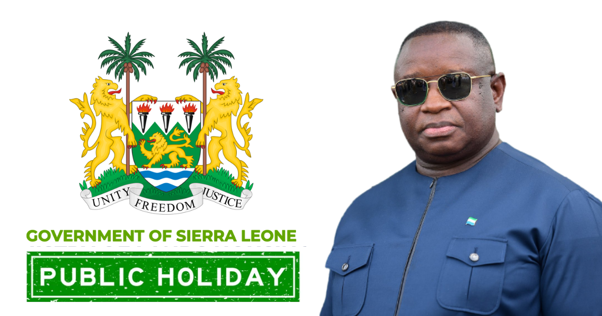 Government of Sierra Leone Declares Public Holiday For Eid Al Fitr 2025 Celebration