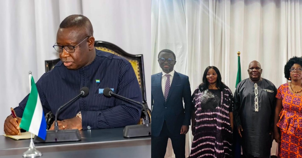 President Bio Reappoints HRCSL Commissioners to Serve Another Five-Year Term