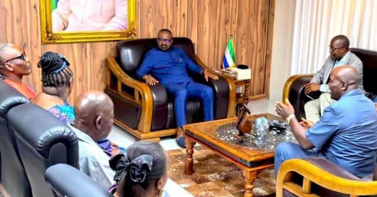 Vice President Juldeh Jalloh Engages Sierra Leone Labour Congress Leadership