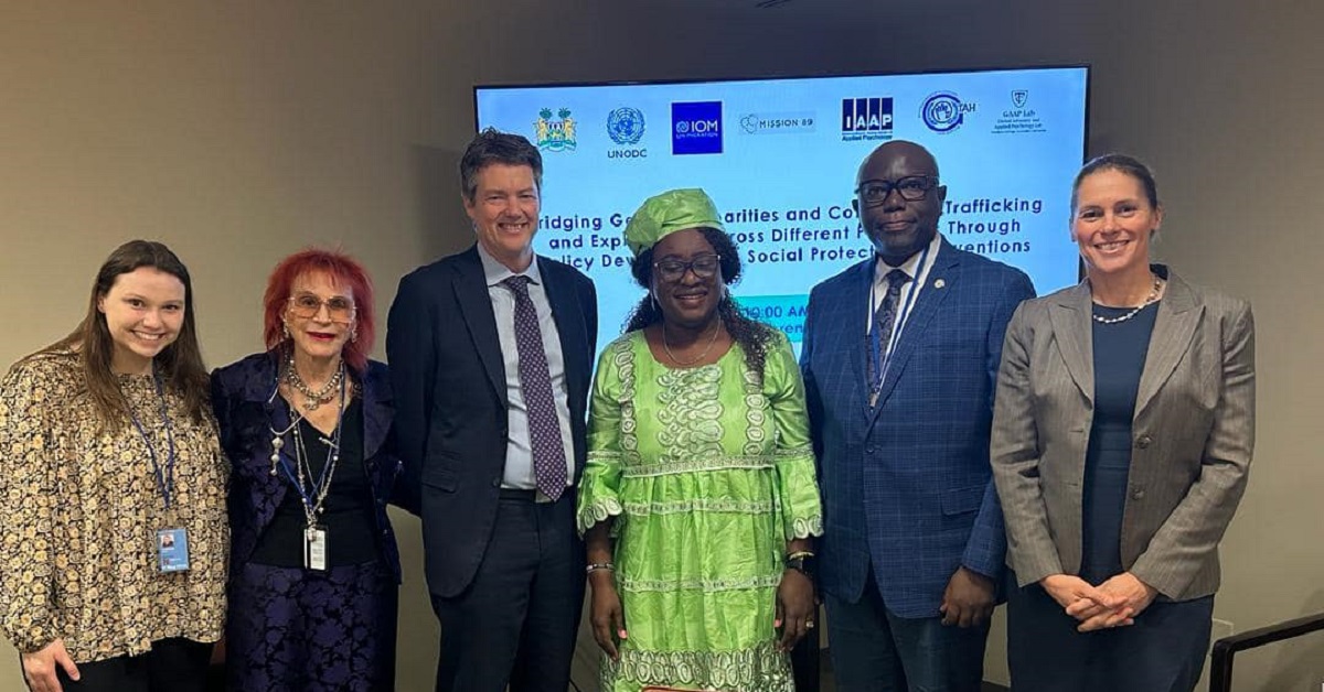 Social Welfare Minister Addresses Human Trafficking at CSW 68th Session in New York