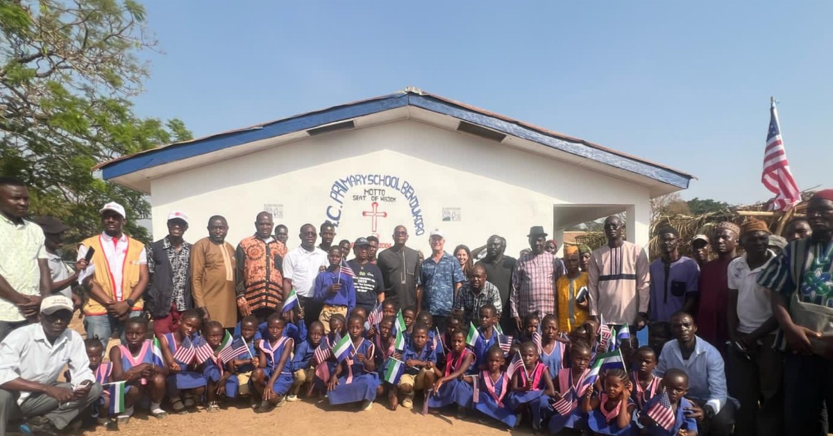 Renovated School Block Unveiled in Bendukoro Town of Koinadugu District
