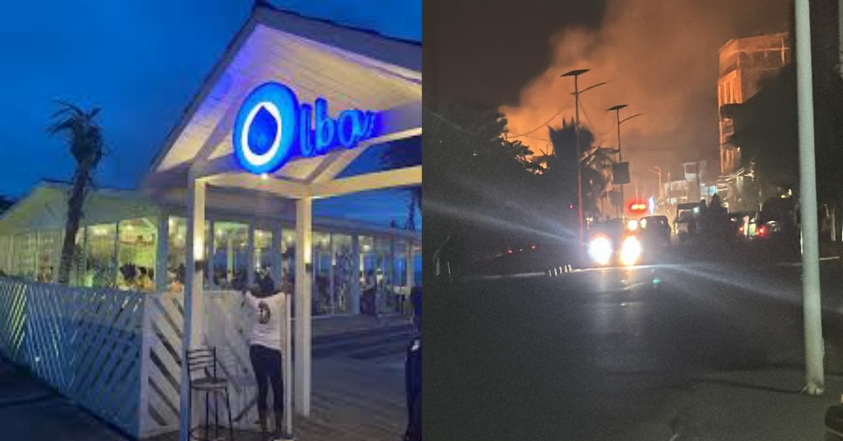 Fire Engulfs Popular OLBA Restaurant in Freetown