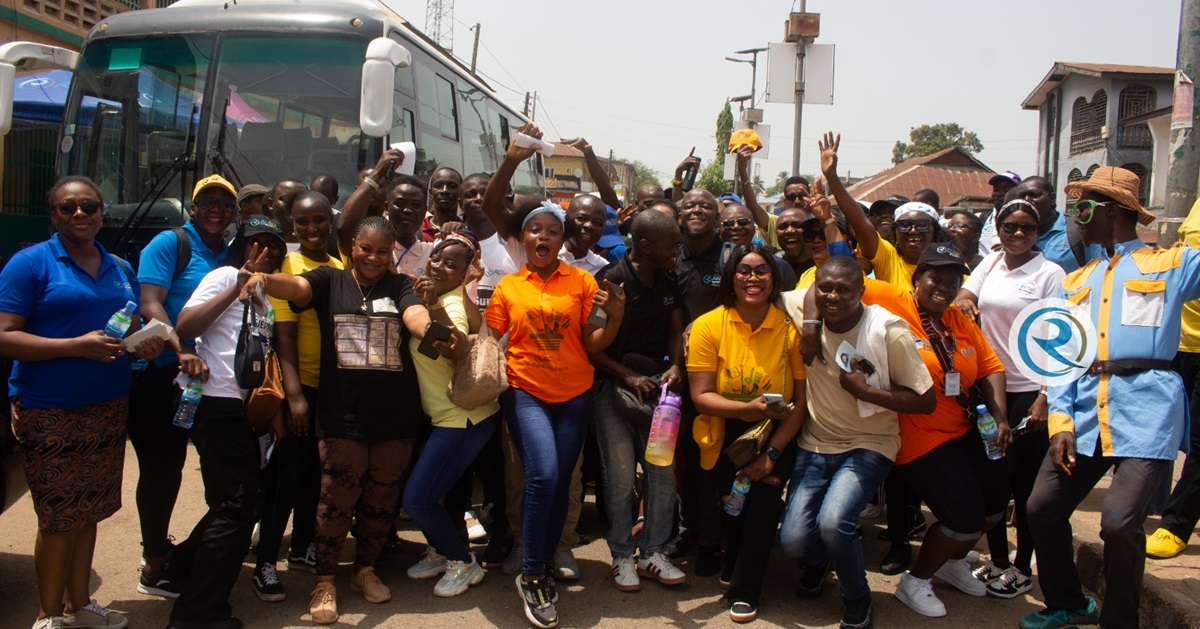 RCBank Hosts Colorful Marketing Parade in Bo City Ahead of 25th Anniversary Celebration