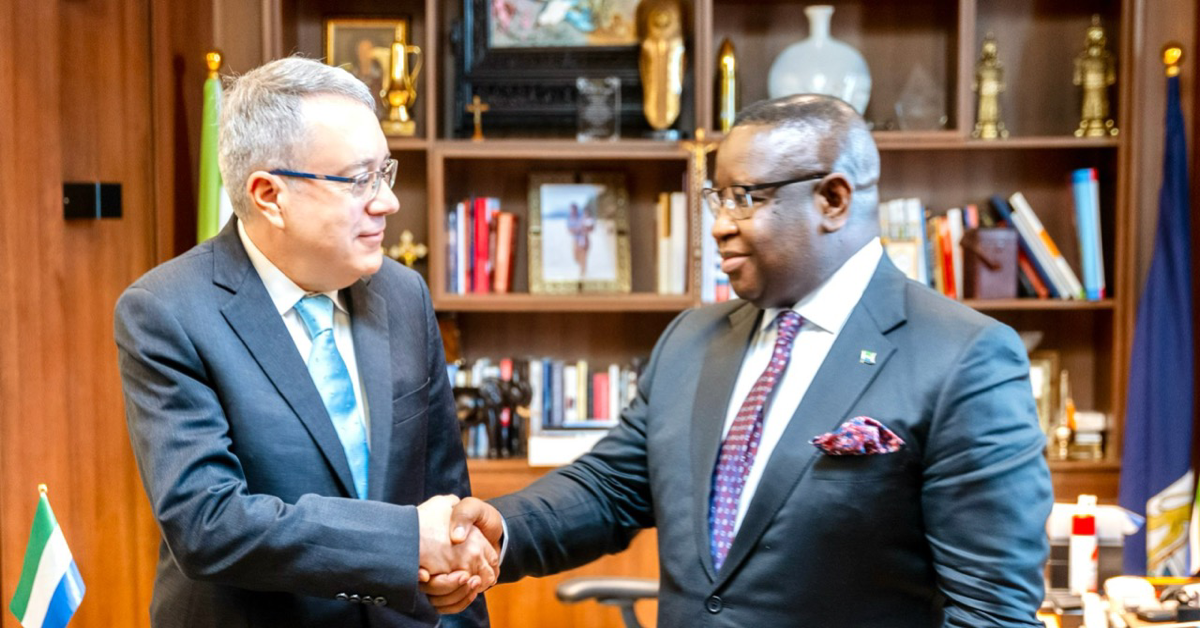 President Bio Holds Key Talks With New World Bank Country Director For Sierra Leone, Ghana And Liberia