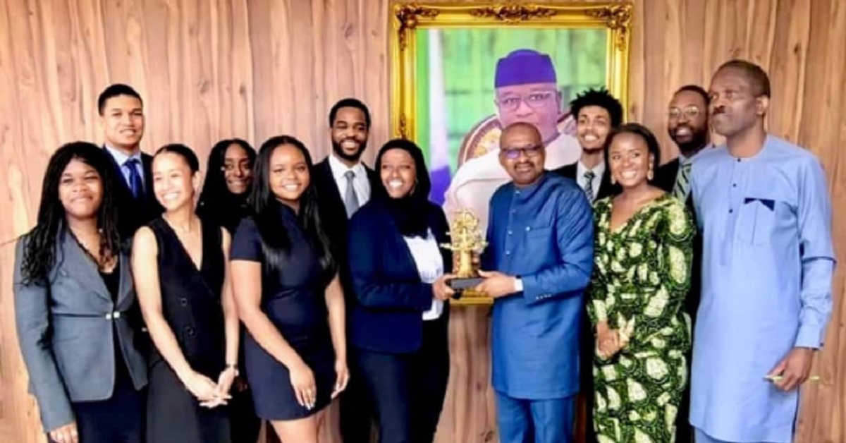 VP Juldeh Jalloh Bids Farewell to Group of Law Students From Columbia