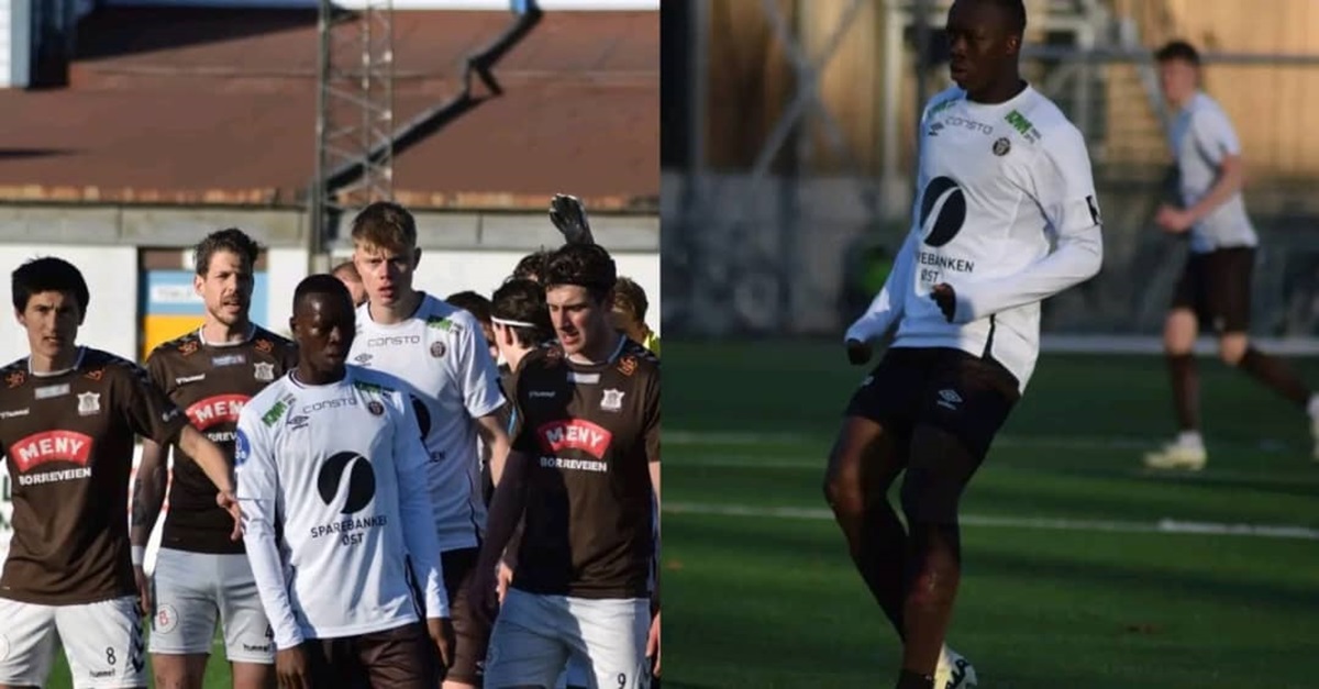 Former FC Kallon Forward Alie Conteh Nets First Goal For Norwegian Club