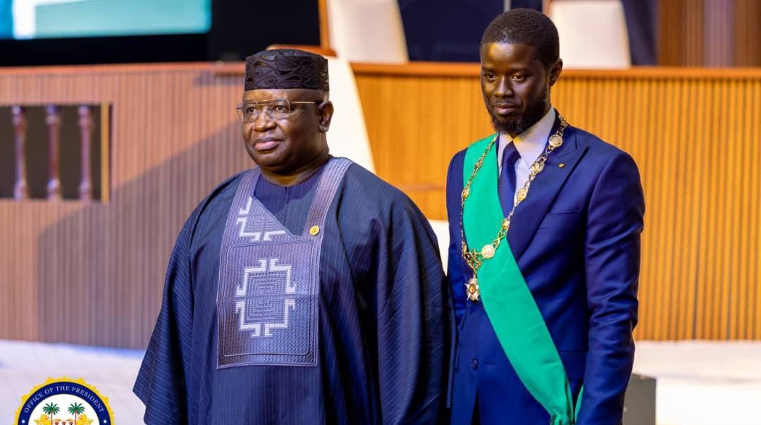 President Bio Joins Colleague Heads of State at The Swearing-in Ceremony of Senegal’s President Faye
