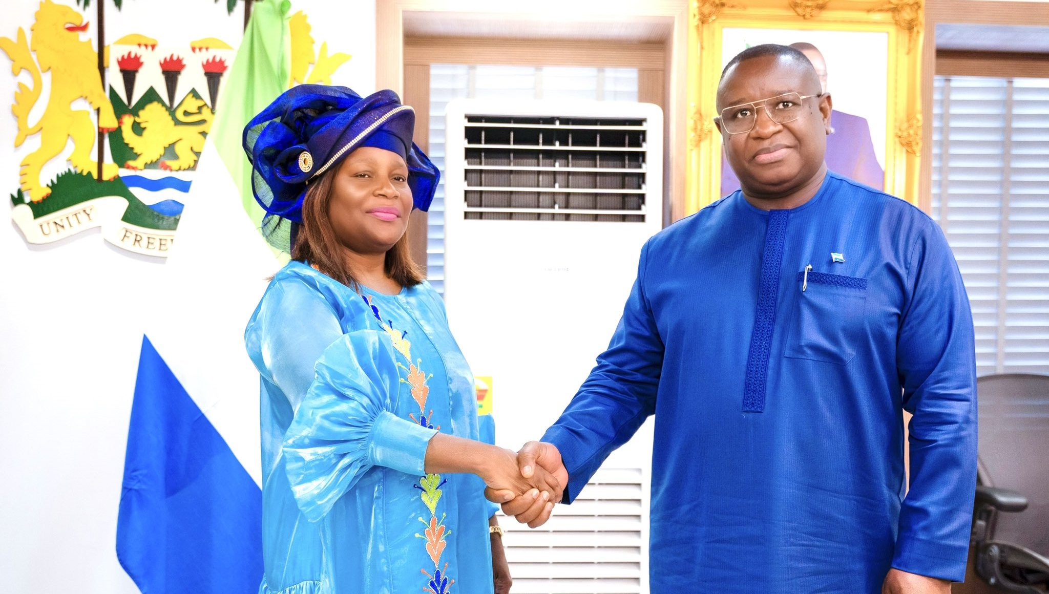 President Bio Meets Mano River Union Secretary-General to Strengthen Regional Cooperation