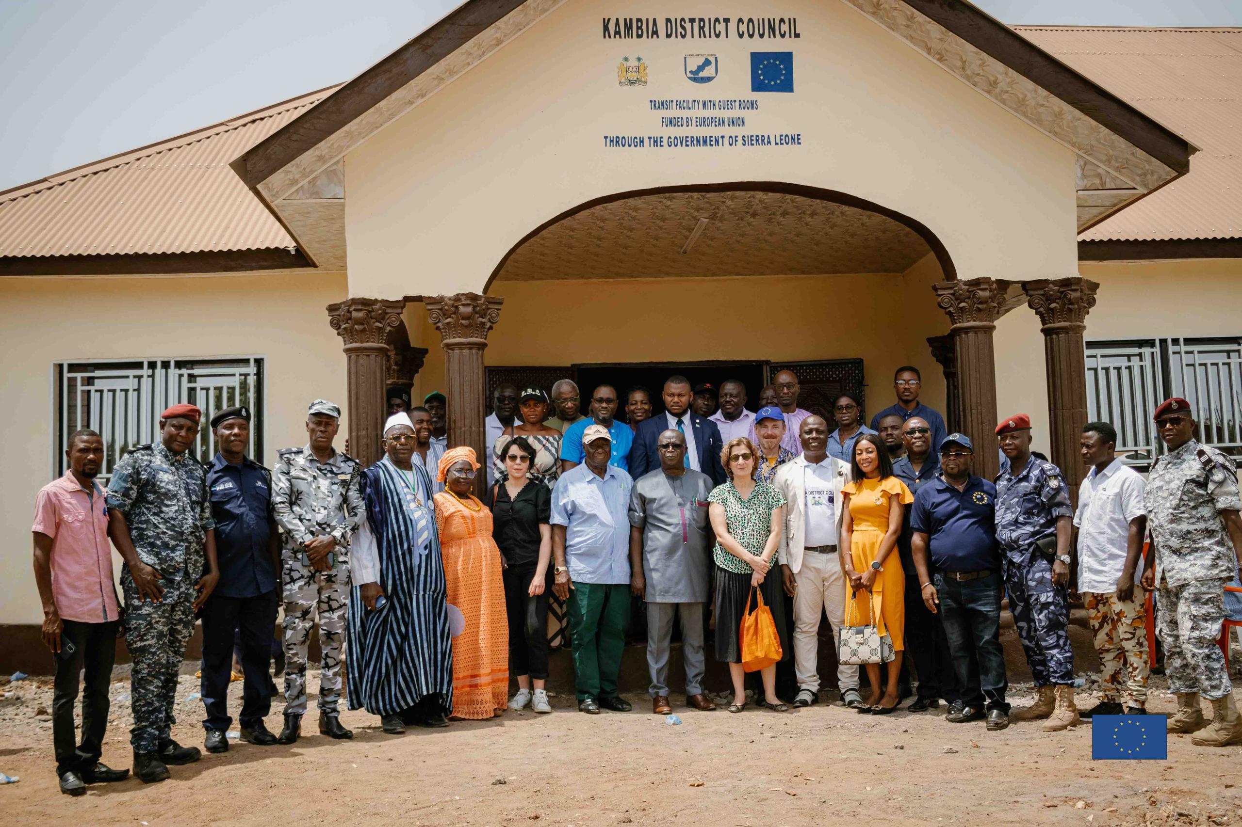 Kambia District Council Inaugurates EU-Funded Shopping Centre, Bamoi Luma Market Stalls, Guest House And Conference Centre