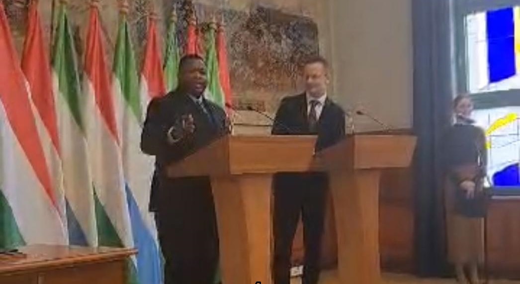 Foreign Minister Timothy Kabba Seals €50m Landmark Economic Agreement With Hungary