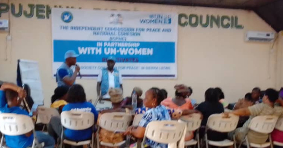 ICPNC Reactivates Civil Society Coalition for Peace in Sierra Leone