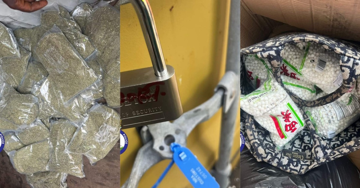 Two Containers With Kush-Related Substances Intercepted at Water-Quay