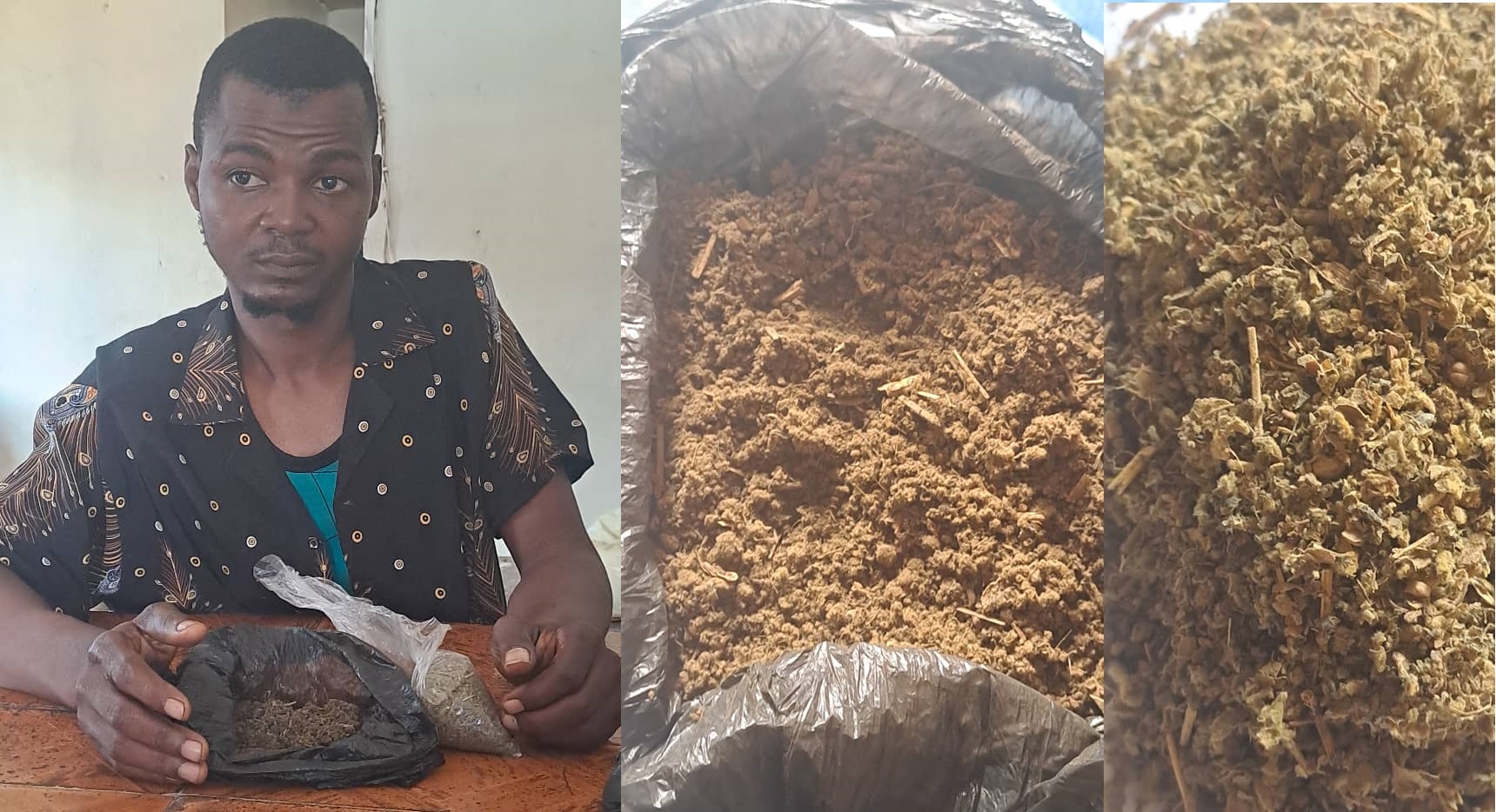 Man Arrested With Large Quantity of Kush in His Bedroom