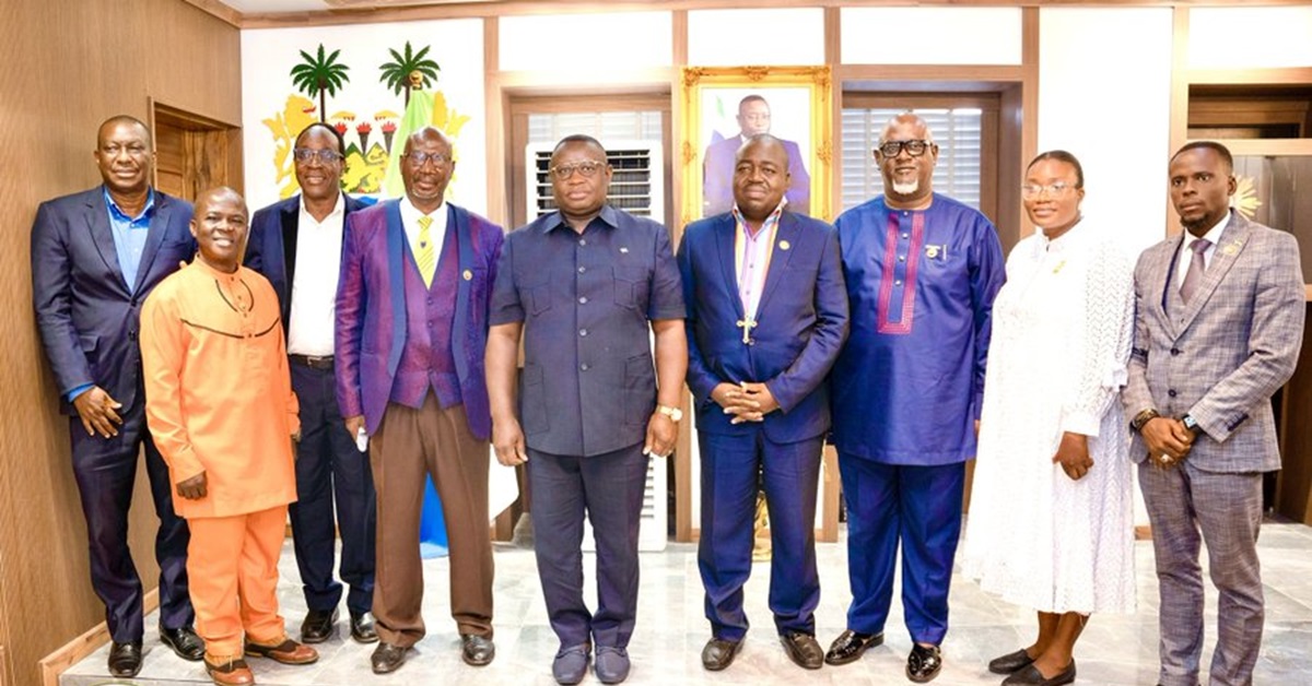 Pentecostal Fellowship of Sierra Leone Pay Courtesy Visit to President Bio