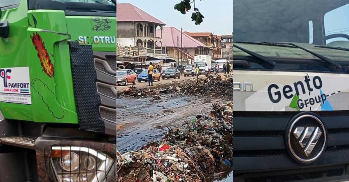 SLRA Joins Forces with Gento and Pavi Fort to Clear Blocked Main Road at Brima Lane New Road