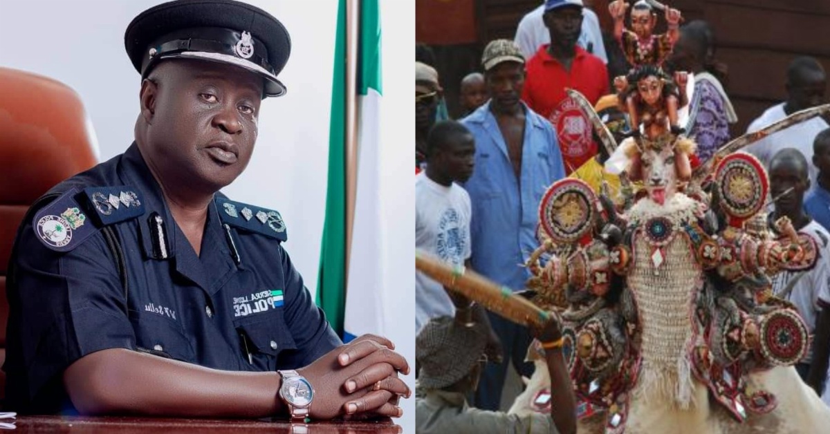 Sierra Leone Police Ban Procession of Mask Devils