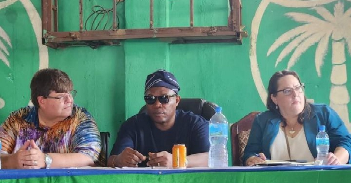 US Ambassador Visits SLPP Party Office in Kono District