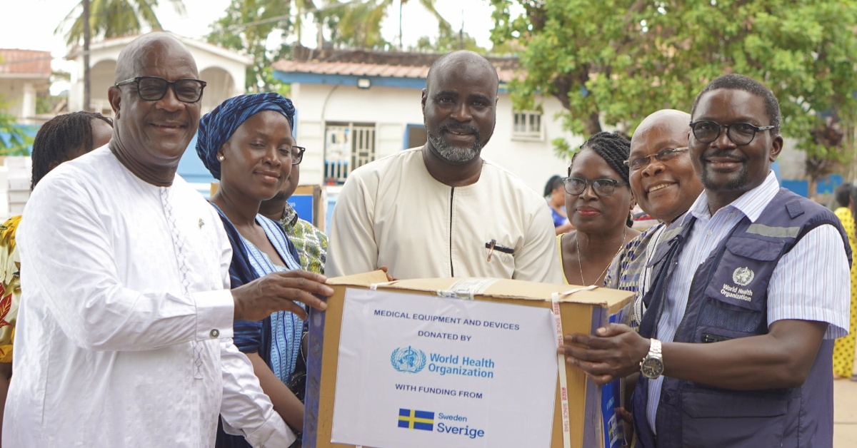 Health Minister Receives Laboratory and Blood Safety Supplies from Islamic Development Bank